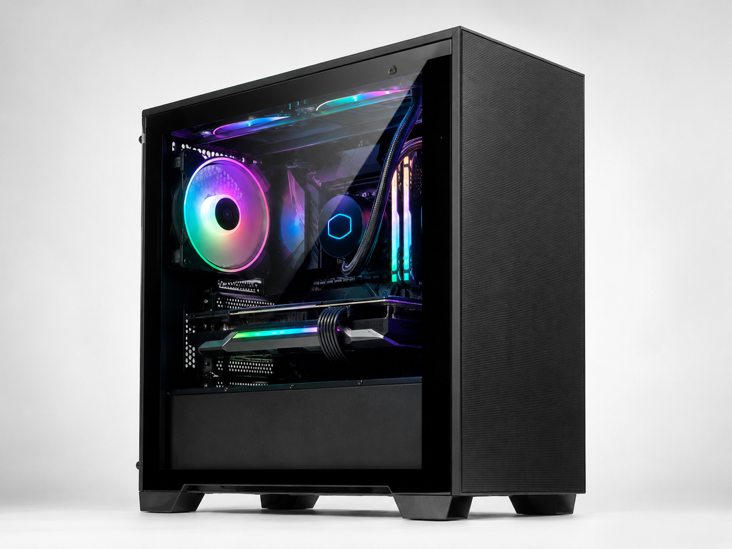 Custom PC build service for gaming and business
